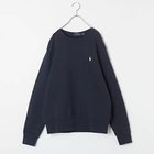 【ポロラルフローレン/POLO RALPH LAUREN】の【洗える】LOOPBACK CREW NECK SWEAT SHIRT 人気、トレンドファッション・服の通販 founy(ファニー) ファッション Fashion レディースファッション Fashion for Women トップス・カットソー Cut & Sew Tops シャツ・ブラウス・オフィスカジュアル Elegant Blouses & Button-Ups レディースパーカー・カジュアルフーディー Casual Hoodies & Sweatshirts ロングTシャツ・Tシャツ Longline T-Shirts & Tees スウェット・クルーネックトップス Sweatshirts & Crewnecks / Relaxed Fit Sweat Tops ウォッシュ Washed Finish スウェット / スエット Sweatshirt, Sweatwear ヴィンテージ Vintage Style 洗える Machine Washable thumbnail POLO BLACK|ID: prp329100004960927 ipo3291000000037220939