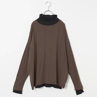 【ロバートピーミラー/Robert P.Miller】の【LEE別注】【洗える】タートルネック+プルオーバーセット 大人の最旬トレンドファッション＆コーディネート founy(ファウニー) ファッション Fashion レディースファッション Fashion for Women トップス・カットソー Cut & Sew Tops カジュアルプルオーバー・ニットトップス Pullovers & Knit Tops / Casual Pullovers タートルネック・ハイネックトップス Turtlenecks & High-Neck Tops インナー Innerwear シアー Sheer, See-Through タートル Turtleneck, Turtle Collar タートルネック Turtleneck, High Neck 冬 Winter / This Winter 別注 Limited Edition, Custom Order 洗える Machine Washable |ID:prp329100004960932