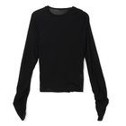 【ジュンミカミ/JUN MIKAMI】のドレープL/S 人気、トレンドファッション・服の通販 founy(ファニー) ファッション Fashion レディースファッション Fashion for Women 2025年 2025 2025-2026秋冬・A/W Autumn/Winter 2025–26 AW25–26 アシンメトリー Asymmetrical Style ギャザー Gathered, Ruffled ドレープ Drape, Draping Fabric ロング Long, Long-Length 今季 This Season, Current Season 洗える Machine Washable thumbnail ブラック|ID: prp329100004960938 ipo3291000000037220997