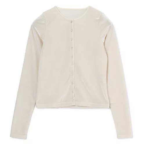 【ジュンミカミ/JUN MIKAMI】のベルベットCD 人気、トレンドファッション・服の通販 founy(ファニー) 　ファッション　Fashion　レディースファッション　Fashion for Women　トップス・カットソー　Cut & Sew Tops　2025年　2025　2025-2026秋冬・A/W　Autumn/Winter 2025–26 AW25–26　カーディガン　Cardigan, Knitwear　バランス　Balance, Style Balance　ベルベット　Velvet, Velvety　洗える　Machine Washable　 other-1|ID: prp329100004960940 ipo3291000000037221002