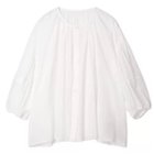 【プレインピープル/PLAIN PEOPLE】のボイルギャザーブラウス 人気、トレンドファッション・服の通販 founy(ファニー) ファッション Fashion レディースファッション Fashion for Women トップス・カットソー Cut & Sew Tops シャツ・ブラウス・オフィスカジュアル Elegant Blouses & Button-Ups ギャザー Gathered, Ruffled 洗える Machine Washable thumbnail ホワイト|ID: prp329100004960978 ipo3291000000037221175