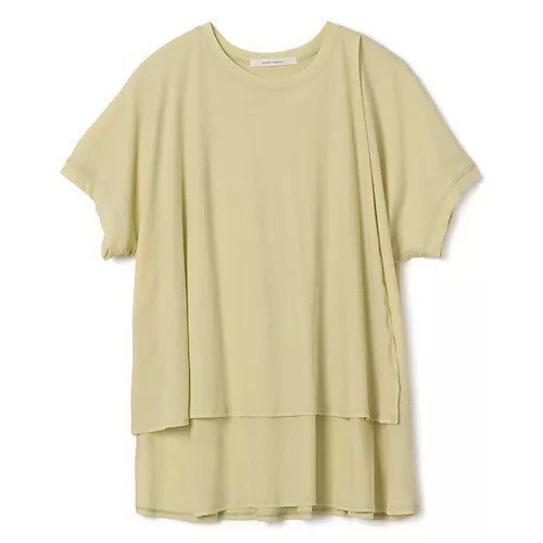 【プレインピープル/PLAIN PEOPLE】の超強撚天竺イレギュラーデザインTシャツ インテリア・キッズ・メンズ・レディースファッション・服の通販 founy(ファウニー) https://founy.com/ ファッション Fashion レディースファッション Fashion for Women トップス・カットソー Cut & Sew Tops シャツ・ブラウス・オフィスカジュアル Elegant Blouses & Button-Ups ロングTシャツ・Tシャツ Longline T-Shirts & Tees イレギュラー Irregular Design シアー Sheer, See-Through ボトム Bottoms, Lower Wear 吸水 Absorbent, Quick-Dry 夏 Summer 洗える Machine Washable |ID: prp329100004960985 ipo3291000000037221210