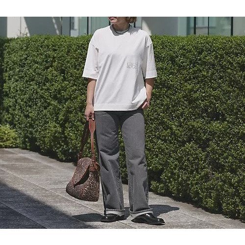 【バウト/BOWTE】の【HPS別注】HALF SLEEVE T SHIRTS 人気、トレンドファッション・服の通販 founy(ファニー) 　ファッション　Fashion　レディースファッション　Fashion for Women　トップス・カットソー　Cut & Sew Tops　シャツ・ブラウス・オフィスカジュアル　Elegant Blouses & Button-Ups　ロングTシャツ・Tシャツ　Longline T-Shirts & Tees　スペシャル　Special, Limited Edition　別注　Limited Edition, Custom Order　洗える　Machine Washable　other-2|ID: prp329100004961008 ipo3291000000037221334