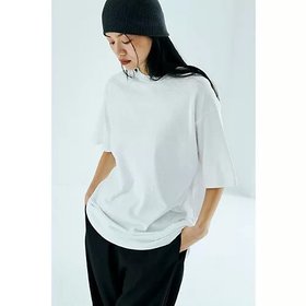 【マージュール/marjour】のHALF SLEEVE OVER TEE(25SS) 大人の最旬トレンドファッション＆コーディネート founy(ファウニー) ファッション Fashion レディースファッション Fashion for Women トップス・カットソー Cut & Sew Tops インナー Innerwear サロペット Overalls, Salopette シアー Sheer, See-Through ショルダー Shoulder, Shoulder Strap ジャケット Jacket, Outerwear スタンダード Standard, Basic ストレッチ Stretch, Stretchy Fabric ドロップ Drop Shoulder, Dropped Style 定番 Standard, Basic Item ベーシック Basic, Essential ポケット Pocket, Pocket Detail 夏 Summer 2025年 2025 2025春夏・S/S Spring/Summer 2025 SS25 |ID:prp329100004961012