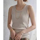 【スタイルデリ/STYLE DELI】の【Made in JAPAN】太めバインダーリブタンクトップ グレージュ|ID:prp329100004961016