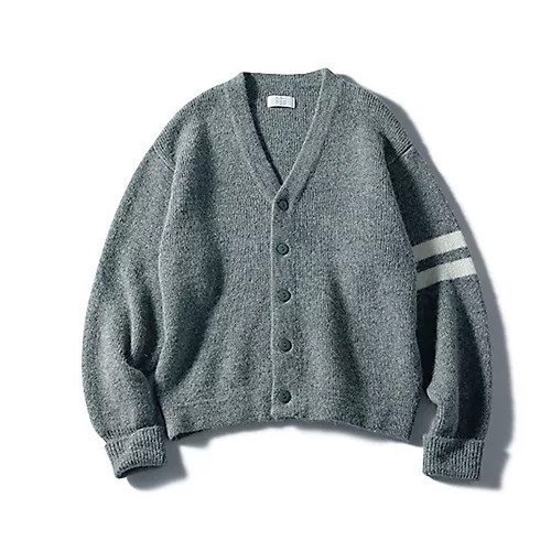 【トゥエルブクローゼット/12closet】のモヘア混ライン入りカーディガン インテリア・キッズ・メンズ・レディースファッション・服の通販 founy(ファウニー) https://founy.com/ ファッション Fashion レディースファッション Fashion for Women トップス・カットソー Cut & Sew Tops カーディガン・羽織り Layered Style Cardigans カーディガン Cardigan, Knitwear |ID: prp329100004961035 ipo3291000000037221467