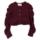 【ピリングス/pillings】のCardigan with unstable sleeves BURAGUNDY|ID: prp329100004961044 ipo3291000000037221507