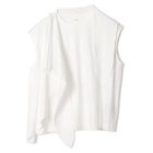 【プレインピープル/PLAIN PEOPLE】のスーピマライトスムースドレープデザインブラウス 人気、トレンドファッション・服の通販 founy(ファニー) ファッション Fashion レディースファッション Fashion for Women トップス・カットソー Cut & Sew Tops シャツ・ブラウス・オフィスカジュアル Elegant Blouses & Button-Ups スカーフ Scarf, Neckwear 洗える Machine Washable 秋 Autumn thumbnail ホワイト|ID: prp329100004961052 ipo3291000000037221549