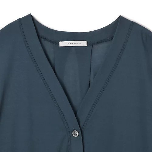 【プレインピープル/PLAIN PEOPLE】のガス強撚フライス半袖カーディガン 人気、トレンドファッション・服の通販 founy(ファニー) 　ファッション　Fashion　レディースファッション　Fashion for Women　トップス・カットソー　Cut & Sew Tops　カーディガン・羽織り　Layered Style Cardigans　おすすめ　Recommended / Our Picks　カーディガン　Cardigan, Knitwear　コンパクト　Compact, Small Size　半袖　Short Sleeve, Half Sleeve　洗える　Machine Washable　羽織　Haori, Light Jacket　other-3|ID: prp329100004961053 ipo3291000000037221556