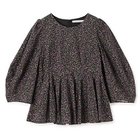 【マリハ/MARIHA】の花の蕾のブラウス / Poppy Fields 人気、トレンドファッション・服の通販 founy(ファニー) ファッション Fashion レディースファッション Fashion for Women トップス・カットソー Cut & Sew Tops シャツ・ブラウス・オフィスカジュアル Elegant Blouses & Button-Ups ペプラム Peplum, Flared Hem 今季 This Season, Current Season 洗える Machine Washable thumbnail Black|ID: prp329100004961079 ipo3291000000037221714
