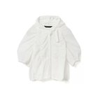 【ミズイロ インド/mizuiro ind】のギャザーフード付きシャツ オフホワイト|ID: prp329100004961085 ipo3291000000037221743