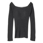 【ナイスナイスモーメント/NICENICE MOMENT】の【SPURSHOP別注】カシミヤ混カップつき 美ニットトップス ロングスリーブ CHARCOAL GREY|ID: prp329100004961108 ipo3291000000037221853