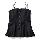 【サードマガジン/THIRD MAGAZINE】の“THE” THIRD MAGAZINE #4 BUSTIER/フォービスチェ ブラック|ID: prp329100004961127 ipo3291000000037221960
