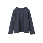 【ミズイロ インド/mizuiro ind】のジャカードクルーネックプルオーバー ネイビー|ID: prp329100004961172 ipo3291000000037222168