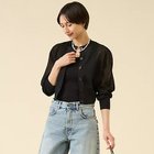 【マルティニーク/martinique】のシアーウールカーディガン ブラック|ID: prp329100004961174 ipo3291000000037222176