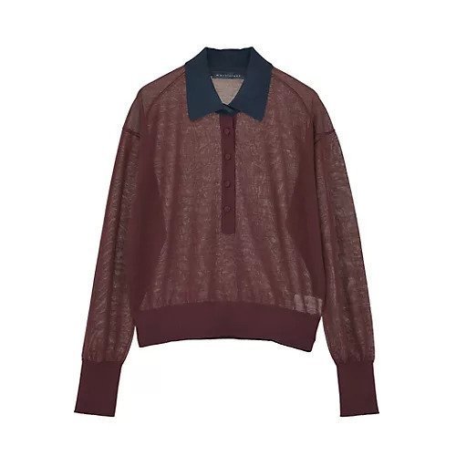 【マルティニーク/martinique】のシアーウールスキッパー インテリア・キッズ・メンズ・レディースファッション・服の通販 founy(ファニー) 　ファッション　Fashion　レディースファッション　Fashion for Women　おすすめ　Recommended / Our Picks　カーディガン　Cardigan, Knitwear　コンパクト　Compact, Small Size　ショルダー　Shoulder, Shoulder Strap　ボトム　Bottoms, Lower Wear　ボルドー|ID: prp329100004961176 ipo3291000000037222183