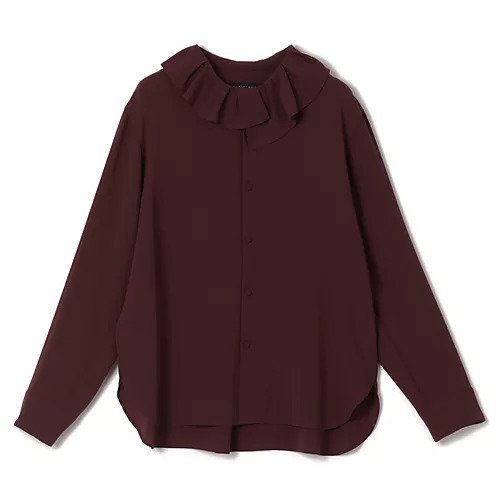【マルティニーク/martinique】のアシンメトリーカラーブラウス インテリア・キッズ・メンズ・レディースファッション・服の通販 founy(ファウニー) https://founy.com/ ファッション Fashion レディースファッション Fashion for Women トップス・カットソー Cut & Sew Tops シャツ・ブラウス・オフィスカジュアル Elegant Blouses & Button-Ups おすすめ Recommended / Our Picks アシンメトリー Asymmetrical Style カーディガン Cardigan, Knitwear センター Center, Center Line フォルム Silhouette, Form フリル Frill, Ruffle フロント Front, Front Design 定番 Standard, Basic Item 洗える Machine Washable |ID: prp329100004961180 ipo3291000000037222198