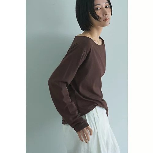 【マージュール/marjour】のBOATNECK ASYMMETRY TEE インテリア・キッズ・メンズ・レディースファッション・服の通販 founy(ファニー) https://founy.com/ ファッション Fashion レディースファッション Fashion for Women カットソー Cut and Sewn Top ストレッチ Stretch, Stretchy Fabric スリーブ Sleeve, Long Sleeve / Short Sleeve ポケット Pocket, Pocket Detail リラックス Relax, Relaxed Fit ルーズ Loose, Oversized ロング Long, Long-Length エレガント 上品 Elegant |ID: prp329100004961205 ipo3291000000037222325