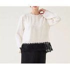 【マルティニーク/martinique】のキュプラリバーレースブラウス(セットアップ可) ホワイト|ID: prp329100004961220 ipo3291000000037222395
