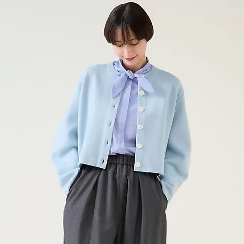【マルティニーク/martinique】のダブルフェイスニットカーディガン インテリア・キッズ・メンズ・レディースファッション・服の通販 founy(ファウニー) https://founy.com/ ファッション Fashion レディースファッション Fashion for Women トップス・カットソー Cut & Sew Tops ニット Knit Tops & Sweaters カーディガン・羽織り Layered Style Cardigans おすすめ Recommended / Our Picks インナー Innerwear カーディガン Cardigan, Knitwear コンパクト Compact, Small Size バランス Balance, Style Balance |ID: prp329100004961222 ipo3291000000037222401