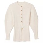 【アキラナカ/AKIRANAKA】のGreer crew neck knit cardigan WHITE|ID: prp329100004961252 ipo3291000000037248286