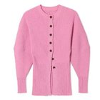 【アキラナカ/AKIRANAKA】のGreer crew neck knit cardigan PINK|ID: prp329100004961252 ipo3291000000037248289