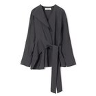 【アキラナカ/AKIRANAKA】のLeyla tie waist shirt GRAY|ID: prp329100004961257 ipo3291000000037248305