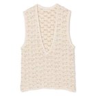 【マルティニーク/martinique】のツィーディーニットジレ ホワイト|ID: prp329100004961266 ipo3291000000037222596