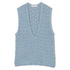 【マルティニーク/martinique】のツィーディーニットジレ サックス|ID: prp329100004961266 ipo3291000000037248358