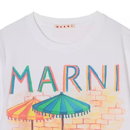 【マルニ/MARNI】のT-SHIRT 人気、トレンドファッション・服の通販 founy(ファニー) 　ファッション　Fashion　レディースファッション　Fashion for Women　トップス・カットソー　Cut & Sew Tops　シャツ・ブラウス・オフィスカジュアル　Elegant Blouses & Button-Ups　ロングTシャツ・Tシャツ　Longline T-Shirts & Tees　フィット　Fit, Slim Fit　プリント　Print, Printed Pattern　リゾート　Resort, Vacation Style　レギュラー　Regular, Standard Fit　洗える　Machine Washable　other-3|ID: prp329100004961276 ipo3291000000037222648