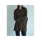 【マージュール/marjour】のRIB LONG TEE BROWN|ID: prp329100004961283 ipo3291000000037248436