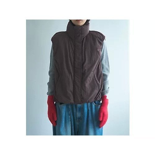 【マージュール/marjour】のBROWN PADDING VEST インテリア・キッズ・メンズ・レディースファッション・服の通販 founy(ファウニー) https://founy.com/ ファッション Fashion レディースファッション Fashion for Women アウター Coat / Outerwear Collection トップス・カットソー Cut & Sew Tops ベスト&ジレ / 重ね着スタイル Vests & Gilets コンパクト Compact, Small Size ストレッチ Stretch, Stretchy Fabric バランス Balance, Style Balance ベスト Vest, Waistcoat ポケット Pocket, Pocket Detail 冬 Winter / This Winter 春 Spring 秋 Autumn 防寒 Cold Protection, Winter-Ready |ID: prp329100004961284 ipo3291000000037248439