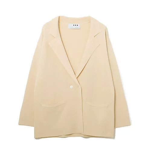 【エクラ/eclat】のニットジャケット インテリア・キッズ・メンズ・レディースファッション・服の通販 founy(ファウニー) https://founy.com/ ファッション Fashion レディースファッション Fashion for Women アウター Coat / Outerwear Collection レディースジャケット・軽アウター Jackets なめらか Smooth, Silky Texture ジャケット Jacket, Outerwear ダブル Double, Double-Breasted テーラード Tailored, Tailored Fit 別注 Limited Edition, Custom Order 洗える Machine Washable |ID: prp329100004961290 ipo3291000000037248455