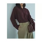 【マージュール/marjour】のCUT POLO TEE BURGUNDY|ID: prp329100004961296 ipo3291000000037248473