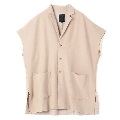 【パドカレ/pas de calais】の25AW圧縮ブークレ テーラードベスト インテリア・キッズ・メンズ・レディースファッション・服の通販 founy(ファニー) https://founy.com/ ファッション Fashion レディースファッション Fashion for Women アウター Coat / Outerwear Collection トップス・カットソー Cut & Sew Tops ベスト&ジレ / 重ね着スタイル Vests & Gilets 2025年 2025 2025-2026秋冬・A/W Autumn/Winter 2025–26 AW25–26 カットソー Cut and Sewn Top スリット Slit, Slit Detail フェミニン Feminine, Girly ベスト Vest, Waistcoat ポケット Pocket, Pocket Detail 防寒 Cold Protection, Winter-Ready |ID: prp329100004961304 ipo3291000000037222787