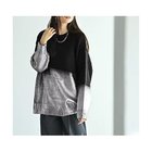 【スタイルデリ/STYLE DELI】の【BLK001】箔プリントオーバーサイズプルオーバー ブラック|ID: prp329100004961313 ipo3291000000037222844