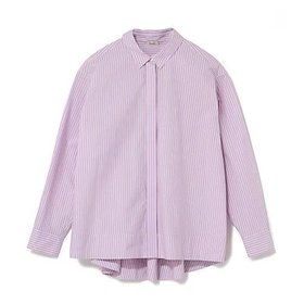 【ドロウェル/drawell】のバックフレアシャツ 人気、トレンドファッション・服の通販 founy(ファニー) ファッション Fashion レディースファッション Fashion for Women トップス・カットソー Cut & Sew Tops シャツ・ブラウス・オフィスカジュアル Elegant Blouses & Button-Ups バッグ Bags ストライプ Stripe, Striped Pattern パステル Pastel, Soft Color フレア Flare, Flared 夏 Summer 洗える Machine Washable |ID:prp329100004961327