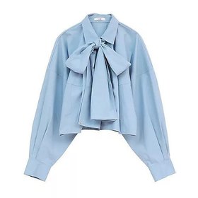 【クラネ/CLANE】 RIBBON TIED COMPACT SHIRTS人気、トレンドファッション・服の通販 founy(ファニー) ファッション Fashion レディースファッション Fashion for Women トップス・カットソー Cut & Sew Tops シャツ・ブラウス・オフィスカジュアル Elegant Blouses & Button-Ups ロングTシャツ・Tシャツ Longline T-Shirts & Tees コンパクト Compact, Small Size ショルダー Shoulder, Shoulder Strap ストレッチ Stretch, Stretchy Fabric タイプライター Typewriter Fabric, Crisp Cotton ドロップ Drop Shoulder, Dropped Style バランス Balance, Style Balance パターン Pattern, Design Print フォルム Silhouette, Form |ID:prp329100004961341
