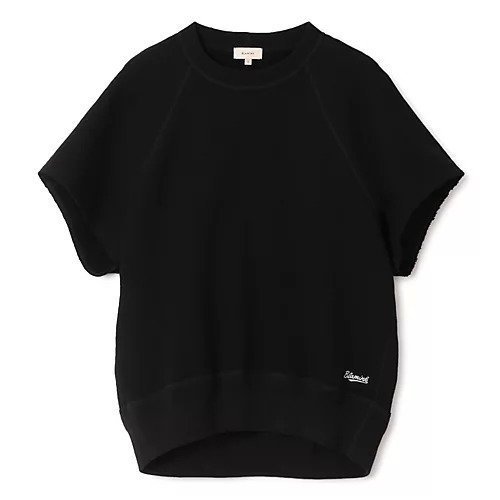 【ブラミンク/BLAMINK】の吊裏毛ロゴショートスリーブプルオーバー インテリア・キッズ・メンズ・レディースファッション・服の通販 founy(ファウニー) https://founy.com/ ファッション Fashion レディースファッション Fashion for Women トップス・カットソー Cut & Sew Tops カジュアルプルオーバー・ニットトップス Pullovers & Knit Tops / Casual Pullovers パターン Pattern, Design Print ボックス Boxy, Box Shape 洗える Machine Washable |ID: prp329100004961349 ipo3291000000037358004