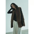【マージュール/marjour】のBOA PANEL VEST 人気、トレンドファッション・服の通販 founy(ファニー) ファッション Fashion レディースファッション Fashion for Women アウター Coat / Outerwear Collection トップス・カットソー Cut & Sew Tops ベスト&ジレ / 重ね着スタイル Vests & Gilets 切替 Switching, Contrast Panel シンプル Simple, Minimal ストレッチ Stretch, Stretchy Fabric タートル Turtleneck, Turtle Collar バランス Balance, Style Balance フィット Fit, Slim Fit フロント Front, Front Design ベスト Vest, Waistcoat ポケット Pocket, Pocket Detail thumbnail BROWN|ID: prp329100004961352 ipo3291000000037223033