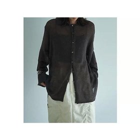 【マージュール/marjour】 SHEER SHIRT KNIT人気、トレンドファッション・服の通販 founy(ファニー) ファッション Fashion レディースファッション Fashion for Women トップス・カットソー Cut & Sew Tops ニット Knit Tops & Sweaters シャツ・ブラウス・オフィスカジュアル Elegant Blouses & Button-Ups インナー Innerwear キャミソール Camisole, Spaghetti Strap Top シアー Sheer, See-Through ジャケット Jacket, Outerwear スウェット / スエット Sweatshirt, Sweatwear ストレッチ Stretch, Stretchy Fabric タートル Turtleneck, Turtle Collar ブルゾン Blouson, Bomber Jacket ベスト Vest, Waistcoat ポケット Pocket, Pocket Detail 冬 Winter / This Winter |ID:prp329100004961354
