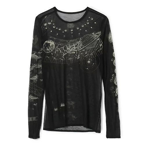 【ビューティフル ピープル/beautiful people】のcosmos sheer jerseycrew neck top インテリア・キッズ・メンズ・レディースファッション・服の通販 founy(ファウニー) https://founy.com/ ファッション Fashion レディースファッション Fashion for Women ワンピース Dresses インナー Innerwear シアー Sheer, See-Through 洗える Machine Washable |ID: prp329100004961356 ipo3291000000037223048