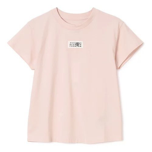 【エムエム6 メゾン マルタン マルジェラ/MM6 Maison Martin Margiela】のT-SHIRT インテリア・キッズ・メンズ・レディースファッション・服の通販 founy(ファウニー) https://founy.com/ ファッション Fashion レディースファッション Fashion for Women トップス・カットソー Cut & Sew Tops シャツ・ブラウス・オフィスカジュアル Elegant Blouses & Button-Ups ロングTシャツ・Tシャツ Longline T-Shirts & Tees コンパクト Compact, Small Size ジャケット Jacket, Outerwear 半袖 Short Sleeve, Half Sleeve 洗える Machine Washable |ID: prp329100004961359 ipo3291000000037223060