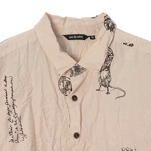 【パドカレ/pas de calais】の25AW animal concert BL 人気、トレンドファッション・服の通販 founy(ファニー) 　ファッション　Fashion　レディースファッション　Fashion for Women　2025年　2025　2025-2026秋冬・A/W　Autumn/Winter 2025–26 AW25–26　シルク　Silk, 100% Silk　ドレープ　Drape, Draping Fabric　プリント　Print, Printed Pattern　モダン　Modern, Contemporary　人気　Popular, Best Seller　洗える　Machine Washable　other-3|ID: prp329100004961369 ipo3291000000037223125