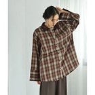 【スタイルデリ/STYLE DELI】の【BLK001】フェイクレザーカラーチェックシャツ 人気、トレンドファッション・服の通販 founy(ファニー) ファッション Fashion レディースファッション Fashion for Women トップス・カットソー Cut & Sew Tops シャツ・ブラウス・オフィスカジュアル Elegant Blouses & Button-Ups オレンジ Orange 春 Spring 秋 Autumn カットソー Cut and Sewn Top シンプル Simple, Minimal タートル Turtleneck, Turtle Collar チェック Check, Plaid, Tartan デニム Denim, Jeans Material バランス Balance, Style Balance フェイクレザー Faux Leather, PU Leather フレア Flare, Flared ベーシック Basic, Essential ポケット Pocket, Pocket Detail ミックス Mix, Mixed Style ワイド Wide, Wide Fit 冬 Winter / This Winter おすすめ Recommended / Our Picks thumbnail レッド|ID: prp329100004961371 ipo3291000000037223145