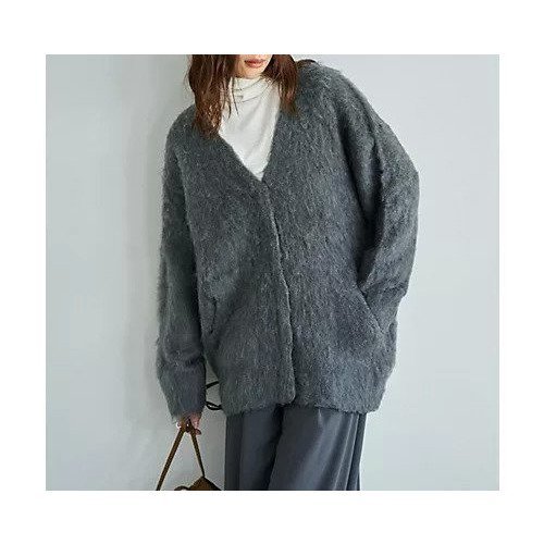 【スタイルデリ/STYLE DELI】の【LUXE】毛起こしブークレジャケット風カーディガン インテリア・キッズ・メンズ・レディースファッション・服の通販 founy(ファウニー) https://founy.com/ ファッション Fashion レディースファッション Fashion for Women イエロー Yellow エアリー Airy Texture オレンジ Orange カーディガン Cardigan, Knitwear シルバー Silver, Metallic Silver ジャケット Jacket, Outerwear ストレート Straight, Straight Cut スリット Slit, Slit Detail トレンチ Trench, Trench Coat 長袖 Long Sleeve, Full Sleeve パターン Pattern, Design Print フロント Front, Front Design ベーシック Basic, Essential ポケット Pocket, Pocket Detail 防寒 Cold Protection, Winter-Ready ラグジュアリー Luxury, Elegant 冬 Winter / This Winter おすすめ Recommended / Our Picks |ID: prp329100004961372 ipo3291000000037223151