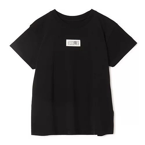 【エムエム6 メゾン マルタン マルジェラ/MM6 Maison Martin Margiela】のT-SHIRT インテリア・キッズ・メンズ・レディースファッション・服の通販 founy(ファウニー) https://founy.com/ ファッション Fashion レディースファッション Fashion for Women トップス・カットソー Cut & Sew Tops シャツ・ブラウス・オフィスカジュアル Elegant Blouses & Button-Ups ロングTシャツ・Tシャツ Longline T-Shirts & Tees コンパクト Compact, Small Size ジャケット Jacket, Outerwear 半袖 Short Sleeve, Half Sleeve 洗える Machine Washable |ID: prp329100004961383 ipo3291000000037223200