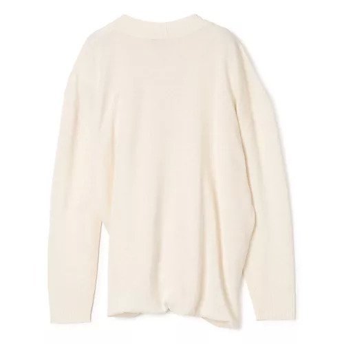 【リトコフスカヤ/LITKOVSKA】のLayered Knit Cardigan 人気、トレンドファッション・服の通販 founy(ファニー) 　ファッション　Fashion　レディースファッション　Fashion for Women　トップス・カットソー　Cut & Sew Tops　ニット　Knit Tops & Sweaters　カーディガン・羽織り　Layered Style Cardigans　アシンメトリー　Asymmetrical Style　カーディガン　Cardigan, Knitwear　ドレープ　Drape, Draping Fabric　リネン　Linen, Linen Fabric　other-2|ID: prp329100004961385 ipo3291000000037223209