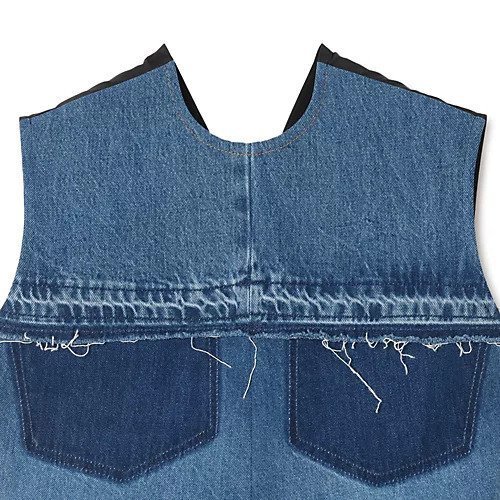 【リトコフスカヤ/LITKOVSKA】のContrasting Denim Top with Adjustable Fit 人気、トレンドファッション・服の通販 founy(ファニー) 　ファッション　Fashion　レディースファッション　Fashion for Women　おすすめ　Recommended / Our Picks　セットアップ　Set-Up, Coordinated Outfit　デニム　Denim, Jeans Material　バランス　Balance, Style Balance　ポケット　Pocket, Pocket Detail　other-3|ID: prp329100004961387 ipo3291000000037223217