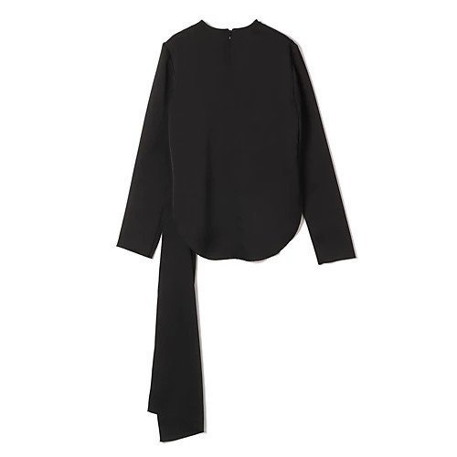 【リトコフスカヤ/LITKOVSKA】のAsymmetric Twist Blouse 人気、トレンドファッション・服の通販 founy(ファニー) 　ファッション　Fashion　レディースファッション　Fashion for Women　スリット　Slit, Slit Detail　ツイスト　Tweed, Tweed Fabric　ラウンド　Round, Round Neck　other-2|ID: prp329100004961389 ipo3291000000037223223